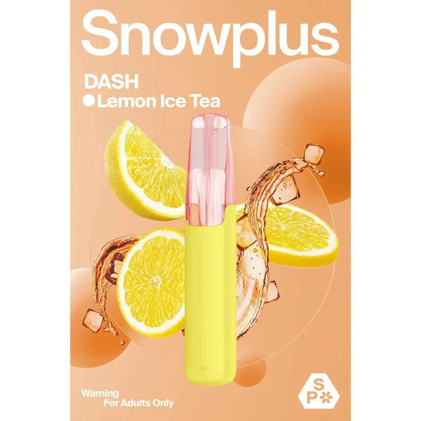 正品雪加鸭嘴兽Snowplus DASH一次性电子烟-冰红茶味