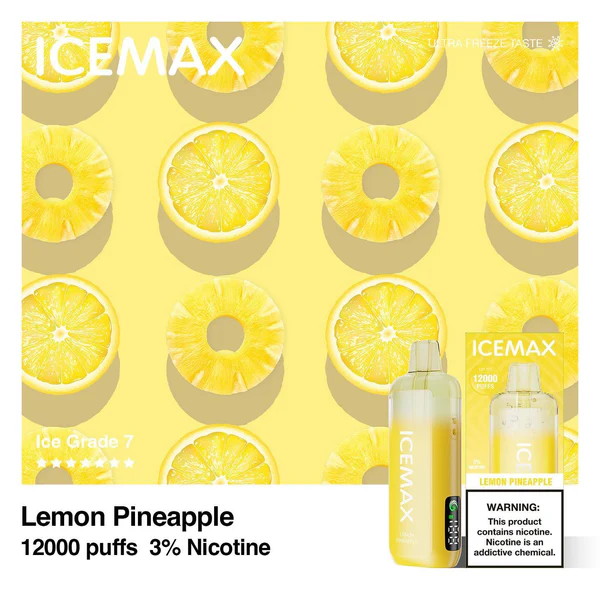 正品冰爆Icemax Ultra Freeze Taste 12000口超冰爽液
