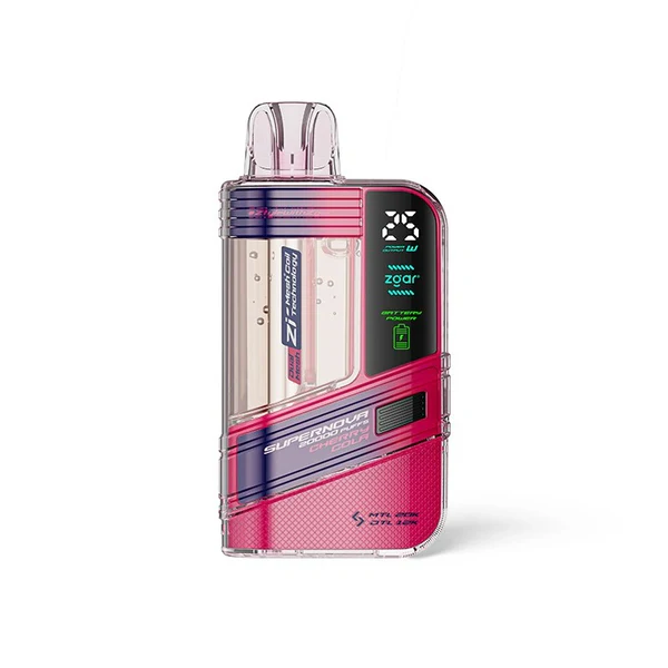 正品冰熊一次性20000口Zgar Supernova，可调火力烟阻/LED显示