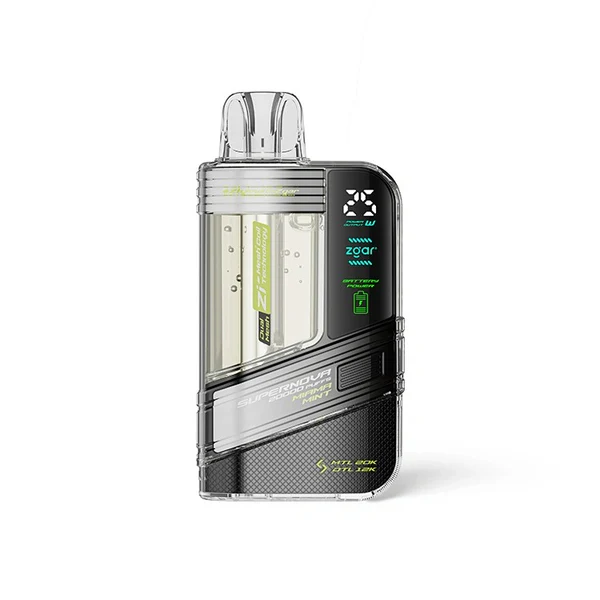 正品冰熊一次性20000口Zgar Supernova，可调火力烟阻/LED显示