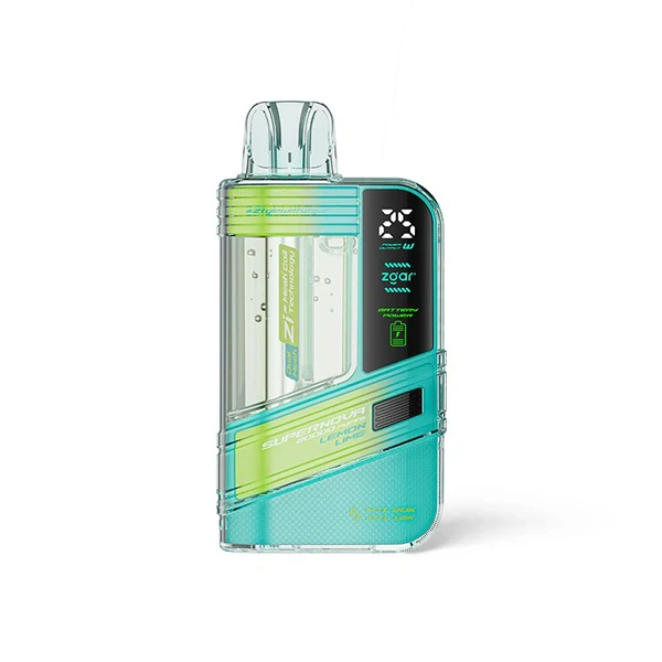 正品冰熊一次性20000口Zgar Supernova，可调火力烟阻/LED显示