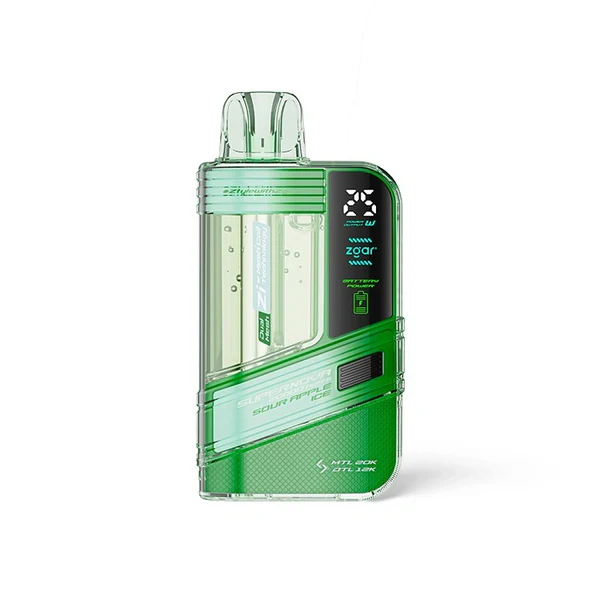 正品冰熊一次性20000口Zgar Supernova，可调火力烟阻/LED显示