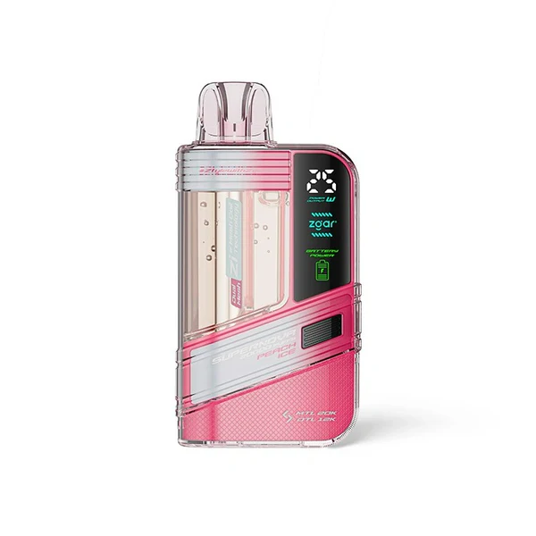 正品冰熊一次性20000口Zgar Supernova，可调火力烟阻/LED显示